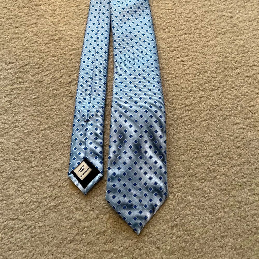 Neck tie light blue